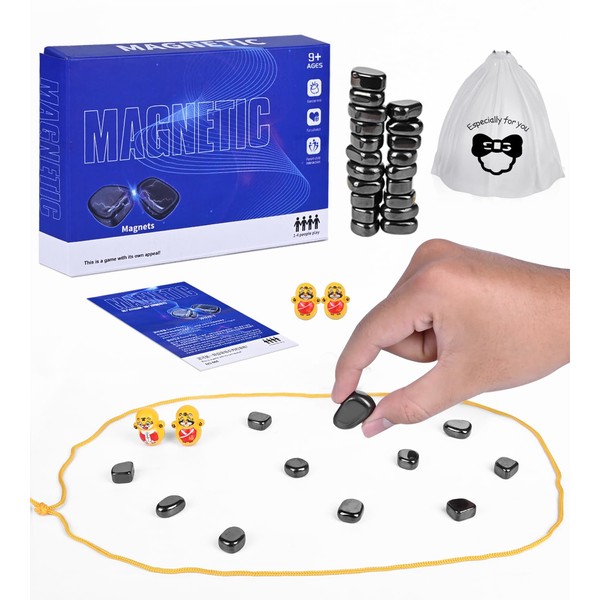 Table Top Magnet Game Toy Magnetic Stone Board Chess Game