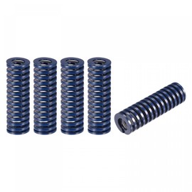 sourcing map Tool Spring Compression Springs 16 mm Outer Diameter 50 mm Long Spiral Embossing Light Load for Electrical Parts of 3D Printers Blue Pack of 5