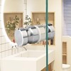 Alise Shower Glass Door Handle,Sliding Shower Doors Knob,Double Side Back-to-Back