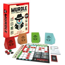 Endless Games Murdle Board Game | Based on The Crime Puzzle Book | Murder Mystery Game for 2-4 Players, Ages 12+