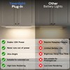Under Cabinet Lighting Plug in, 12 Inch Linkable Under Cabinet