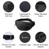 COTABATY - Bum Bag Belt Bag with Adjustable Waist Strap,