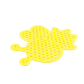 Gorise Beehive Design Floating Bee Island Bee Feeder and Pollinator Drinker for Garden Pond Butterfly Attractor (Yellow)