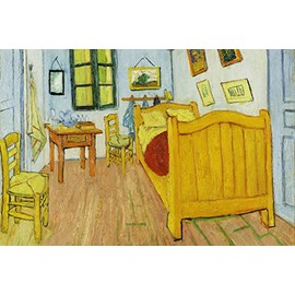 24x36 gallery poster, Bedroom in Arles, 1888 by Vincent van Gogh hi-res