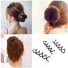 30pcs Spiral Bobby Hair Pins, Non-Scratch Round Tips Twist Screw