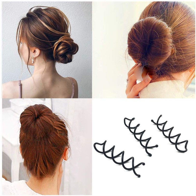 30pcs Spiral Bobby Hair Pins, Non-Scratch Round Tips Twist Screw