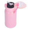 500ml Kids Stainless Steel Straw Thermal Insulation Cup Temperature Display