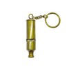 FTWDesign Brass Whistle Keyring, gold
