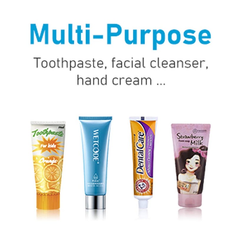 6 Pack Self Closing Toothpaste Cap,Toothpaste Cap Dispenser for Kids