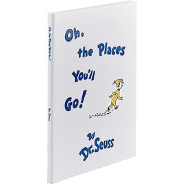 Graphic Image Oh, the Places You'll Go! by Dr. Seuss – Premium Bonded Leather Edition, Handcrafted in the USA (8.38 x 11.31-56 Pages)