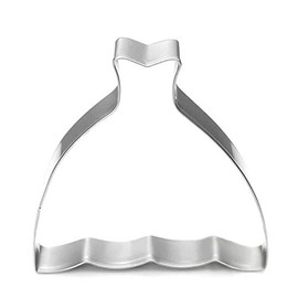 WJSYSHOP Princess Dress Cookie Cutter