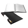 Art Portfolio Folder, 40 Clear Pockets Paper Protectors Display 80