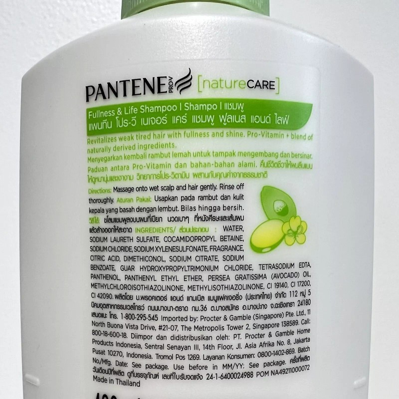 Pantene Pro-V 2 Pantene Pro-V Nature Care Shampoo Fullness and