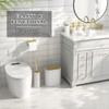 InnJoey Bathroom Set, 10PC Bathroom Accessory Set, White Bathroom Accessories,