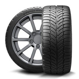 BFGoodrich G-Force Comp-2 A/S Plus All-Season Radial Car Tire for Ultra-High Performance, 205/50ZR17/XL 93Y