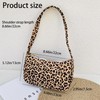 BAUIOREAD Leopard Print Shoulder Bag Cheetah Print Hobo Handbag Women's
