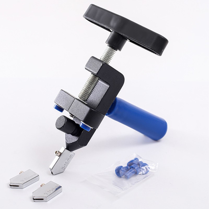 Glass Tile Cutter 2 in 1 Manual Cutting 3‑15mm Hand