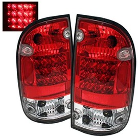 Spyder Auto 5007872 LED Tail Lights Red/Clear