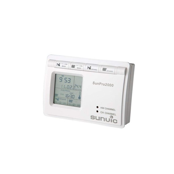 Sunvic SunPro2000 Two Channel Programmer, 230 V, White