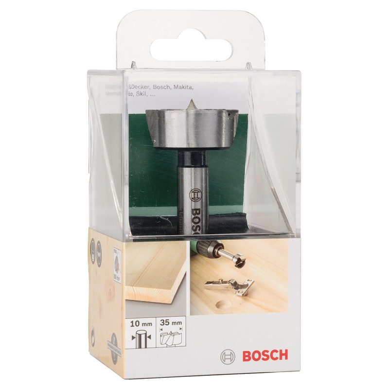 Bosch 2609255290 90mm Forstner Drill Bit with Diameter 35mm