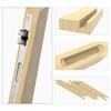 Espusta Furniture Wood Trimmer Router Base, Router Slotting Bracket, 2