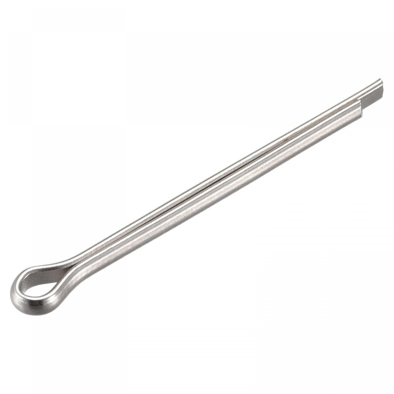 sourcing map Split Splint 2.5 x 30 mm Stainless Steel