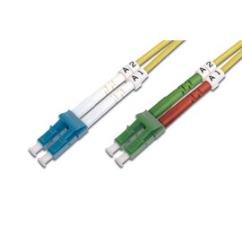 Digitus LC/LC 9/125µ 2 m – fibre optic cable (LC, LC, Male/Male, 2 m, 3 mm)