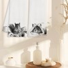 BAYOGITA Funny Squirrel Decor Bathroom Hand Towels Gifts, Gifts for