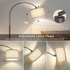Seaside village Floor Lamp for Living Room, Arc Lamp with