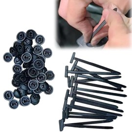 Cable Tie Buckle, 150 Stück Kabelbinder Clips KFZ, Robustes Nylon für Auto-Reparatur und Haushaltsorganisation, Universelle Zip Ties für Outdoor und Innenbereich