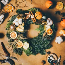 50 Dried Orange Slices - Natural Decoration Christmas Decoration Advent Wreath - Christmas Wreath Advent Arrangement Pot Pourri (Decoration 4)