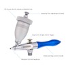 Master Airbrush Gravity Feed Air Abrasive Eraser and Etching Airbrush