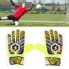 Adults Goalkeeper Gloves PU Latex Professional Anti Slip Breathable Soccer