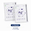 2 Pack Ag+ Silver Ion Vacuum Storage Bags, No Pump