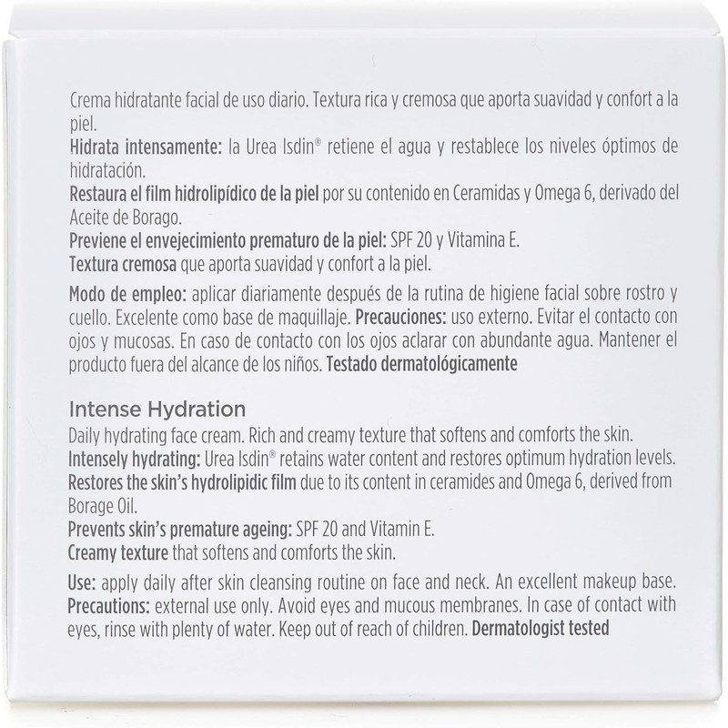 ISDIN Ureadin Facial Cream 50ml