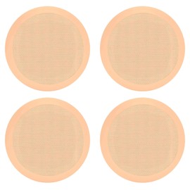 Pyle PDIC Series 250W 8" Round Flush Mount In Wall/In Ceiling Speakers, 2 Pair