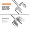 onlyfire 3 Inch Pork Puller, Upgraded Ultra-Sharp Stainless Steel Meat