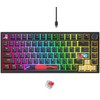 BlueSamurai 75% Wired Mechanical Gaming Keyboard - Hot Swappable, Red