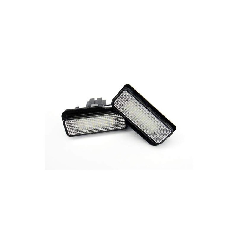 2x LED Licence Number Plate Light White Canbus For MB