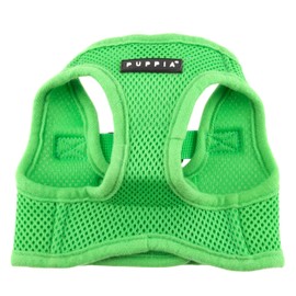 PUPPIA International Harness Soft B Vest, Small, Green