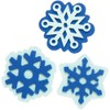 Baker Ross AX405 Snowflake Foam Stampers - Pack of 10,