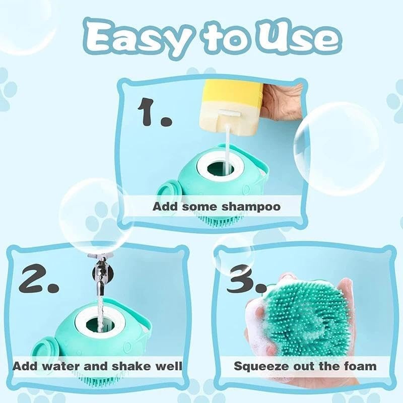 Pet Shampoo Brush
