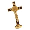 POFET Crucifix Jesus Christ Cross Statue Figurine For Car Home