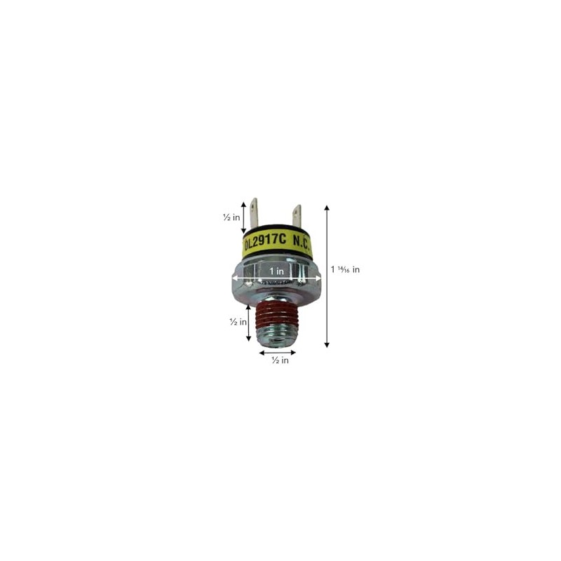GENERAC 0L2917C Oil Pressure Switch 10 PSI OEM