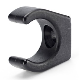 4PCS Boat Hook Holder Nylon Boat Ladder Clip Black Paddle Stowage Clamp for 7/8 Inches Tubes