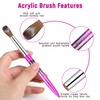 Kolinsky Acrylic Nail Brushes Nail Art Brush for Acrylic Application
