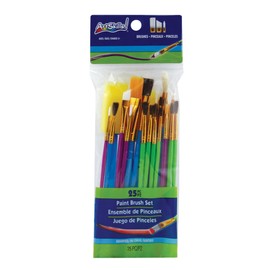 ArtSkills Paint Brush Set, Assorted Brushes, 25 Pieces (PA-1986)