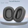 HAIZEEN Ear Pads Compatible with Denon AH-MM400 Headphones Headset (Black)