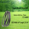 (3/8 "x33-1/4) 115-4669 Drive V- Belt Replacement for Toro Recycler