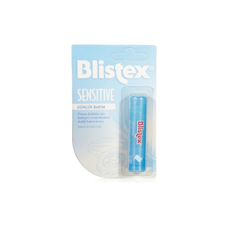 Blistex Simple & Sensitive Lip Moisturizer 0.15 oz (Pack of